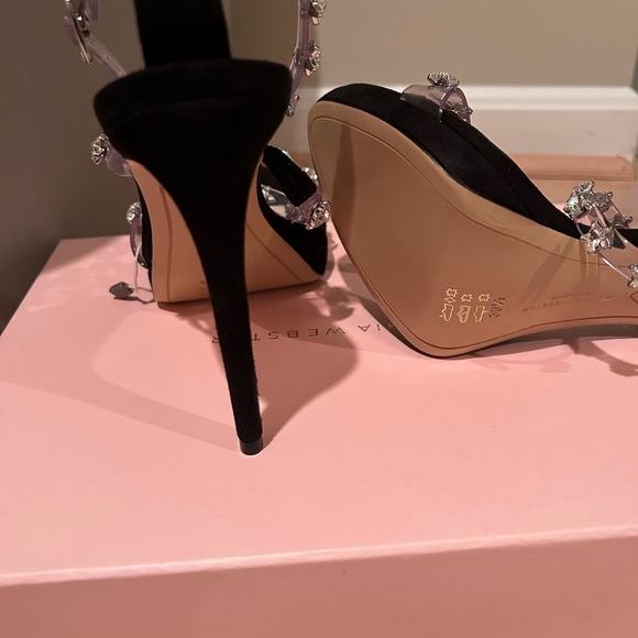 NIB SOPHIA WEBSTER ROSALIND GEM STAR HEELS SZ 39.5 - Picture 4 of 5